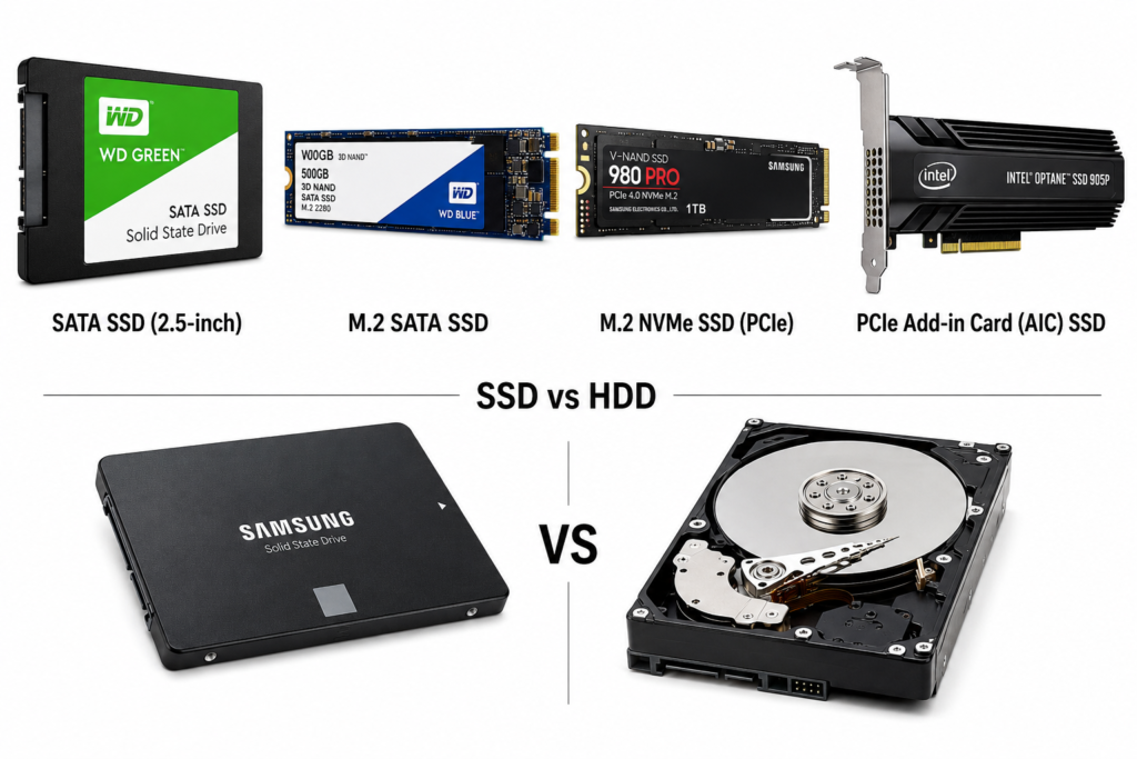 Types of SSDs